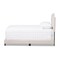 Baxton Studio Emerson Modern Light Beige Upholstered Queen Size Bed 136-7443 - alternate 7